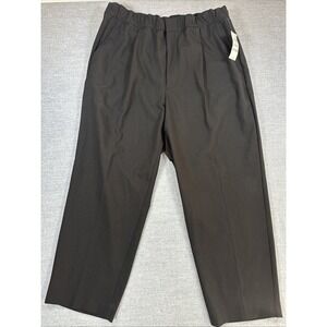Mode Of One Men's Relaxed Fit Trousers Black Pant NWT Large